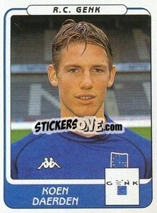 Sticker Koen Daerden - Football Belgium 2001-2002 n. 138 - Panini