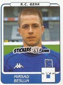 Cromo Mirsad Beslua - Football Belgium 2001-2002 n. 140 - Panini