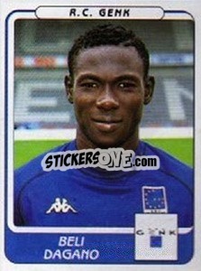 Cromo Beli Dagano - Football Belgium 2001-2002 n. 146 - Panini