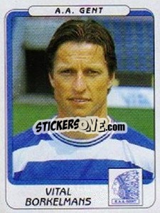 Cromo Vital Borkelmans - Football Belgium 2001-2002 n. 155 - Panini