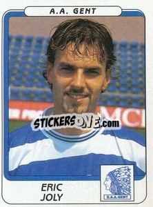 Sticker Eric Joly - Football Belgium 2001-2002 n. 158 - Panini