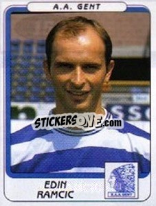 Sticker Edin Ramcic - Football Belgium 2001-2002 n. 159 - Panini
