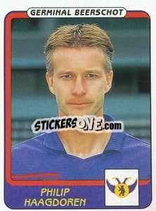 Sticker Philip Haagdoren - Football Belgium 2001-2002 n. 178 - Panini