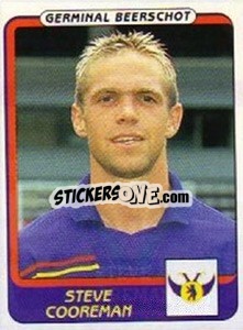 Sticker Steve Cooreman - Football Belgium 2001-2002 n. 179 - Panini