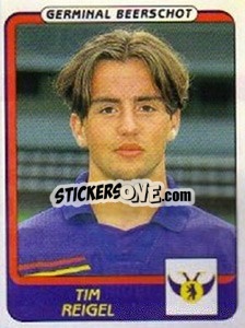 Sticker Tim Reigel - Football Belgium 2001-2002 n. 180 - Panini