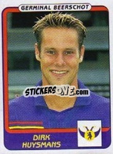 Sticker Dirk Huysmans - Football Belgium 2001-2002 n. 181 - Panini