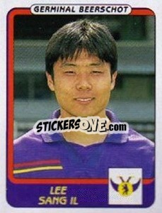 Sticker Lee sang Il - Football Belgium 2001-2002 n. 185 - Panini