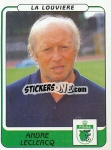Sticker Andre Leclerq - Football Belgium 2001-2002 n. 188 - Panini