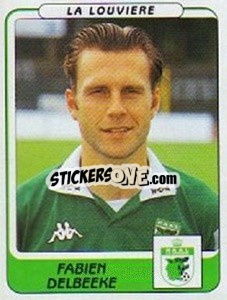 Sticker Fabien Delbeeke - Football Belgium 2001-2002 n. 191 - Panini
