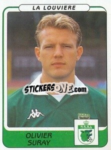 Sticker Olivier Suray - Football Belgium 2001-2002 n. 194 - Panini