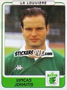 Sticker Vincas Jonaitis - Football Belgium 2001-2002 n. 199 - Panini