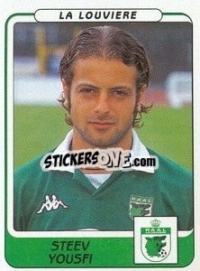 Cromo Steev Yousfi - Football Belgium 2001-2002 n. 201 - Panini