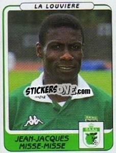 Cromo Jean-Jacques Misse-Misse - Football Belgium 2001-2002 n. 203 - Panini