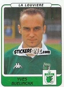 Sticker Yves Buelinkx - Football Belgium 2001-2002 n. 204 - Panini