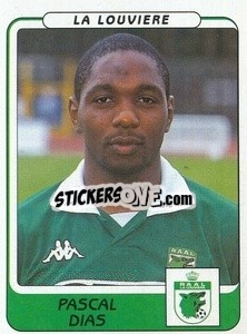 Figurina Pascal Dias - Football Belgium 2001-2002 n. 206 - Panini