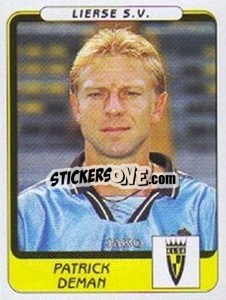 Sticker Patrick Deman - Football Belgium 2001-2002 - Panini