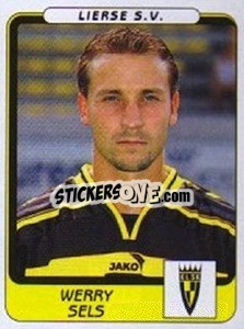 Cromo Werry Sels - Football Belgium 2001-2002 n. 222 - Panini