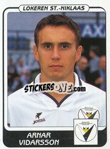 Sticker Arnar Vidarsson - Football Belgium 2001-2002 n. 241 - Panini