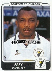 Cromo Papy Kimoto - Football Belgium 2001-2002 n. 245 - Panini