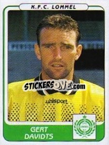 Figurina Gert Davidts - Football Belgium 2001-2002 n. 250 - Panini