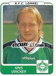 Figurina Kris Vincken - Football Belgium 2001-2002 n. 251 - Panini