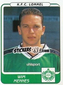 Sticker Wim Mennes - Football Belgium 2001-2002 n. 260 - Panini