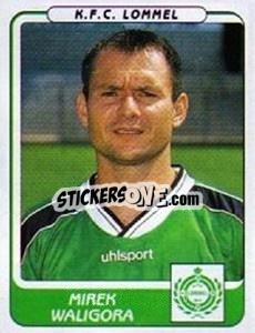 Sticker Mirek Waligora - Football Belgium 2001-2002 n. 265 - Panini