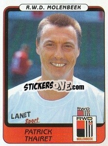 Figurina Patrick Thairet - Football Belgium 2001-2002 n. 268 - Panini