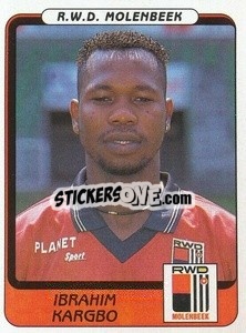 Sticker Ibrahim Kargbo - Football Belgium 2001-2002 n. 271 - Panini