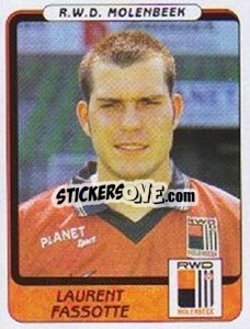 Cromo Laurent Fassotte - Football Belgium 2001-2002 n. 272 - Panini