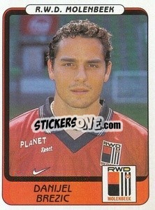 Sticker Danuel Brezic - Football Belgium 2001-2002 n. 275 - Panini