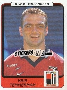 Sticker Kris Temmerman - Football Belgium 2001-2002 n. 278 - Panini