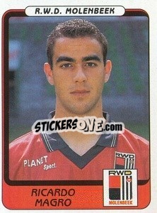 Sticker Richard Magro - Football Belgium 2001-2002 n. 286 - Panini