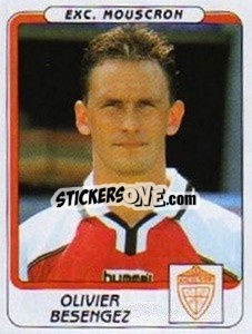Sticker Olivier Besenez - Football Belgium 2001-2002 n. 292 - Panini