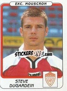 Cromo Steve Dugardein - Football Belgium 2001-2002 - Panini