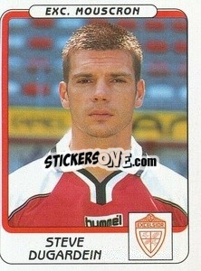Cromo Steve Dugardein - Football Belgium 2001-2002 n. 300 - Panini