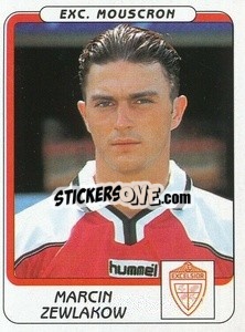 Sticker Marcin Zewlakow - Football Belgium 2001-2002 n. 304 - Panini