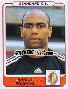 Cromo Khalid Fouhami - Football Belgium 2001-2002 n. 310 - Panini