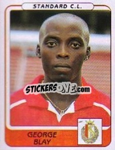 Sticker George Blay - Football Belgium 2001-2002 n. 311 - Panini