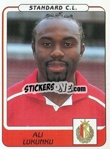 Figurina Ali Lukumku - Football Belgium 2001-2002 n. 321 - Panini
