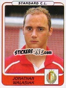 Cromo Jonathan Walasiak - Football Belgium 2001-2002 n. 325 - Panini
