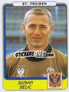 Sticker Dusan Belic - Football Belgium 2001-2002 n. 330 - Panini