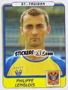 Sticker Philippe Lenglois - Football Belgium 2001-2002 n. 334 - Panini
