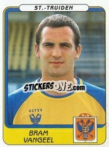 Sticker Bram Vangeel - Football Belgium 2001-2002 n. 346 - Panini
