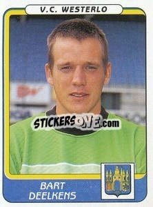 Sticker Bart Deelkens - Football Belgium 2001-2002 n. 350 - Panini