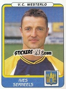 Sticker Ives Serneels - Football Belgium 2001-2002 n. 356 - Panini