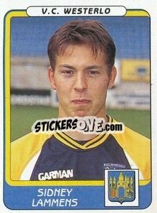 Sticker Sidney Lammens - Football Belgium 2001-2002 - Panini