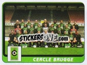 Sticker Team Photo - Football Belgium 2001-2002 - Panini