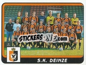 Sticker Team Photo - Football Belgium 2001-2002 n. 369 - Panini