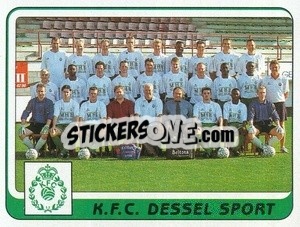 Cromo Team Photo - Football Belgium 2001-2002 - Panini